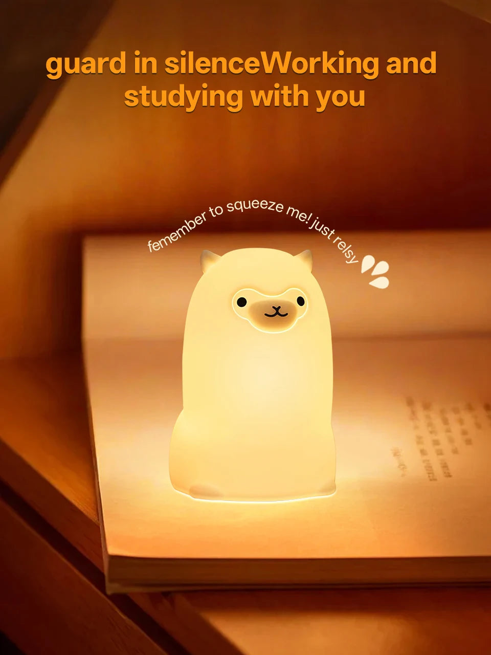 CowLost | product_id-ggbingo-usb-rechargeable-rgb-led-alpaca-touch-sensor-night-light |14