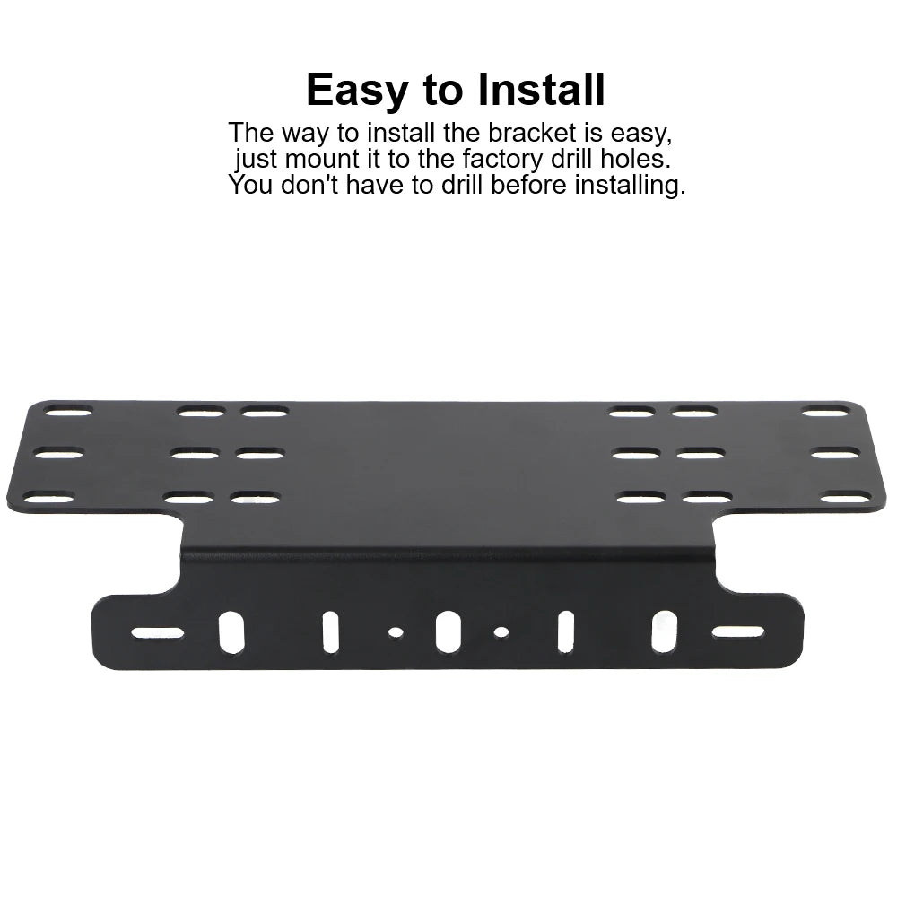 CowLost | product_id-front-bumper-license-plate-mount-bracket-with-led-work-light-bar |6