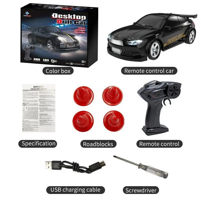 CowLost | fencing-barriers-kf20-1-64-drift-rc-car-four-wheel-remote-control-racing-toy |24