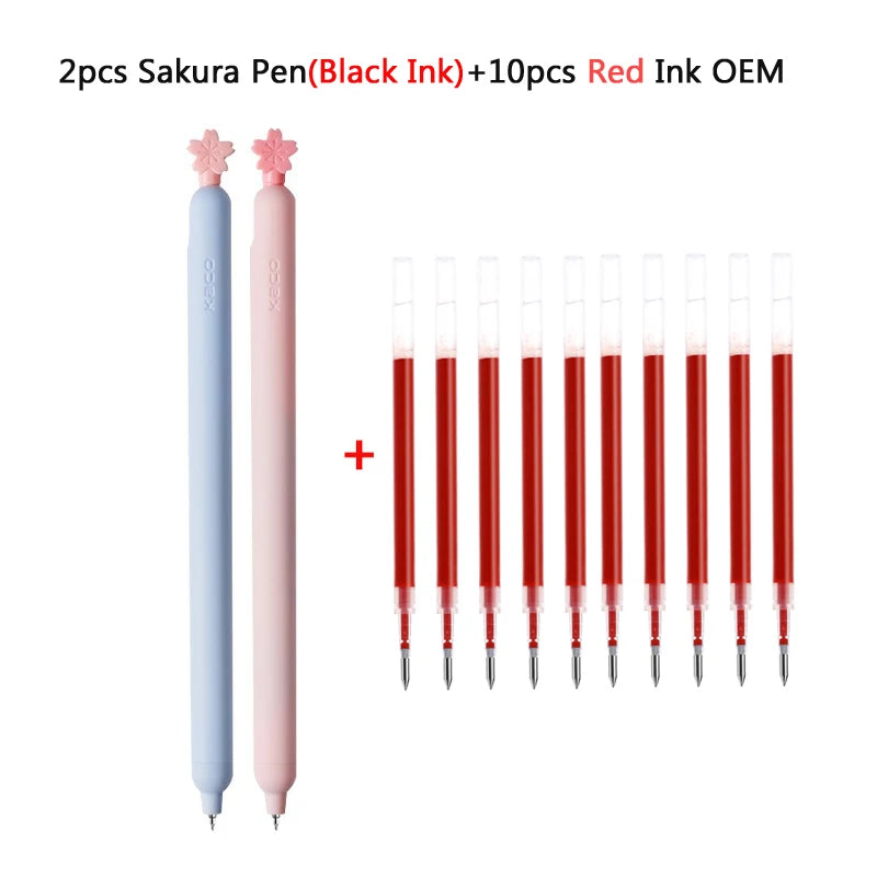CowLost | product_id-kaco-popup-sakura-0-5mm-black-gel-pen-2-pack-quick-drying-for-school-office |13