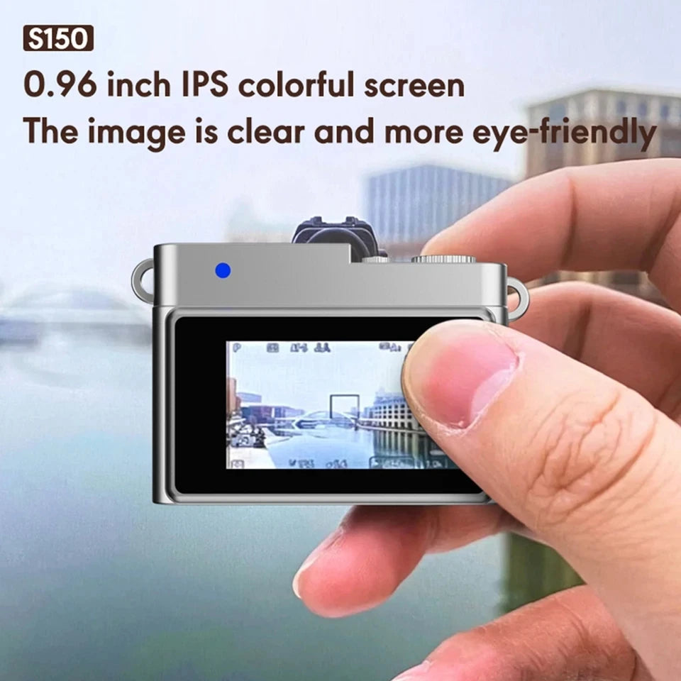 CowLost | product_id-s150-mini-retro-digital-camera-with-led-flash-and-speakers-portable-1080p |5
