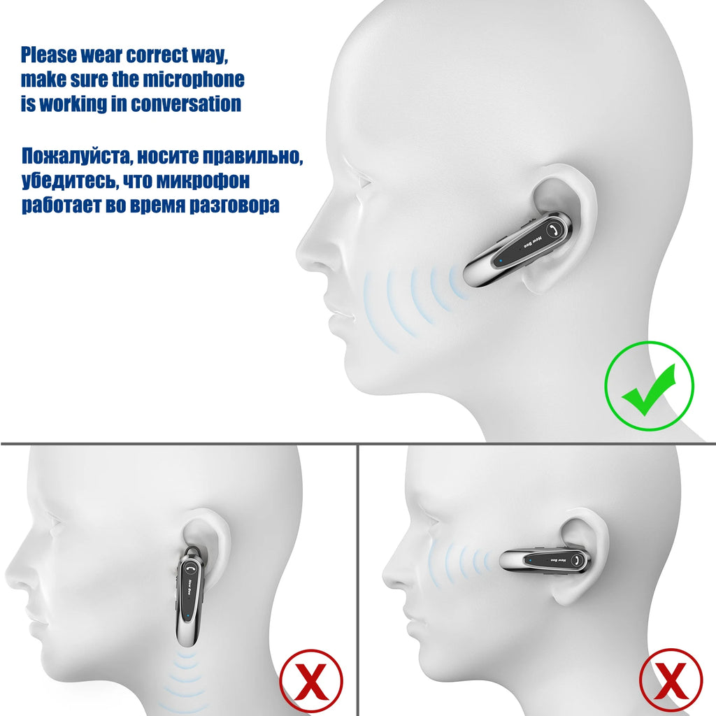 CowLost | mobile-phone-cases-new-bee-b45-bluetooth-wireless-earphones-with-dual-mic-and-noise-reduction |18