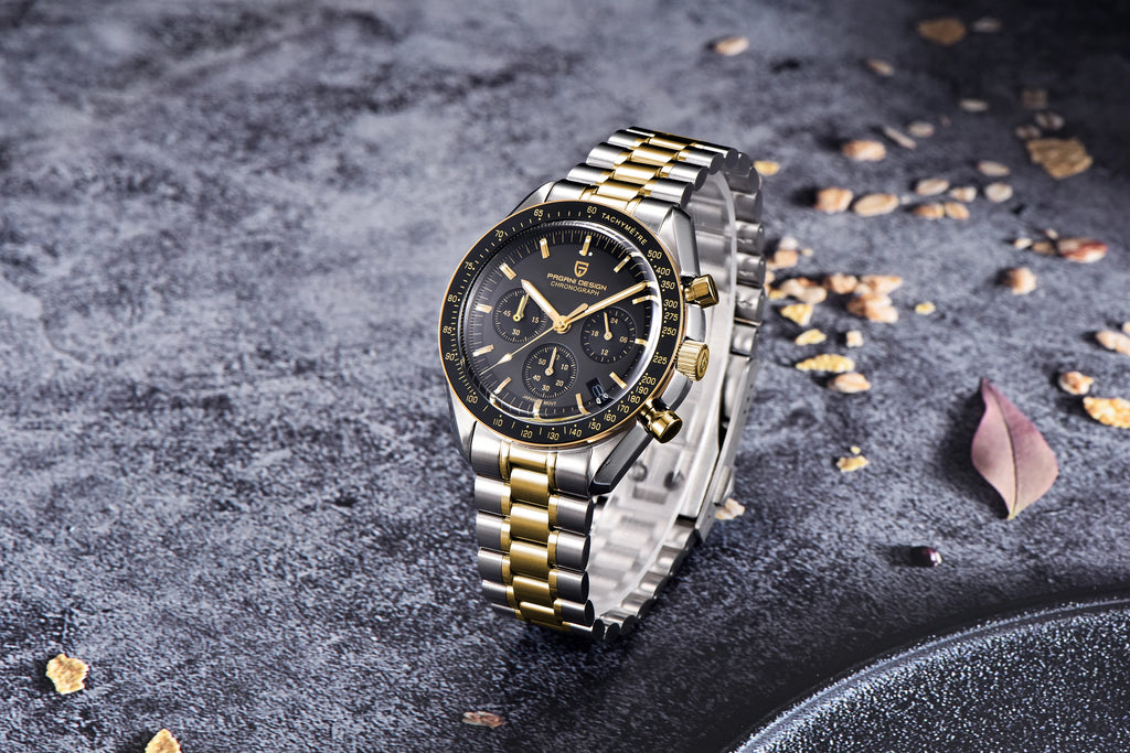 CowLost | pagani-design-2025-silver-gold-moon-luxury-quartz-watches |10