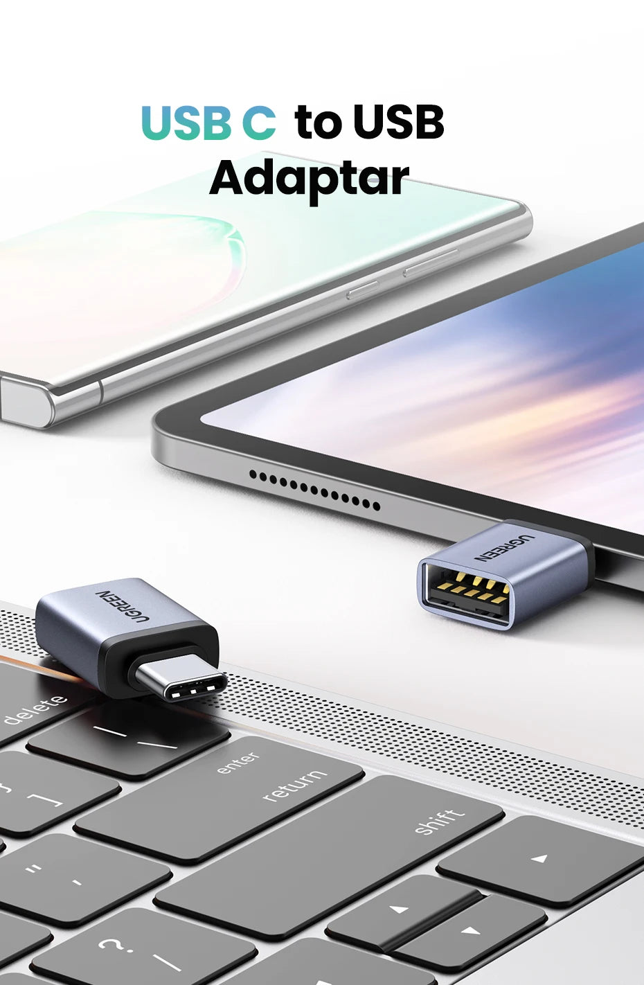 CowLost | ugreen-usb-3-0-otg-adapter-type-c-to-usb-adapter-female-converter |7