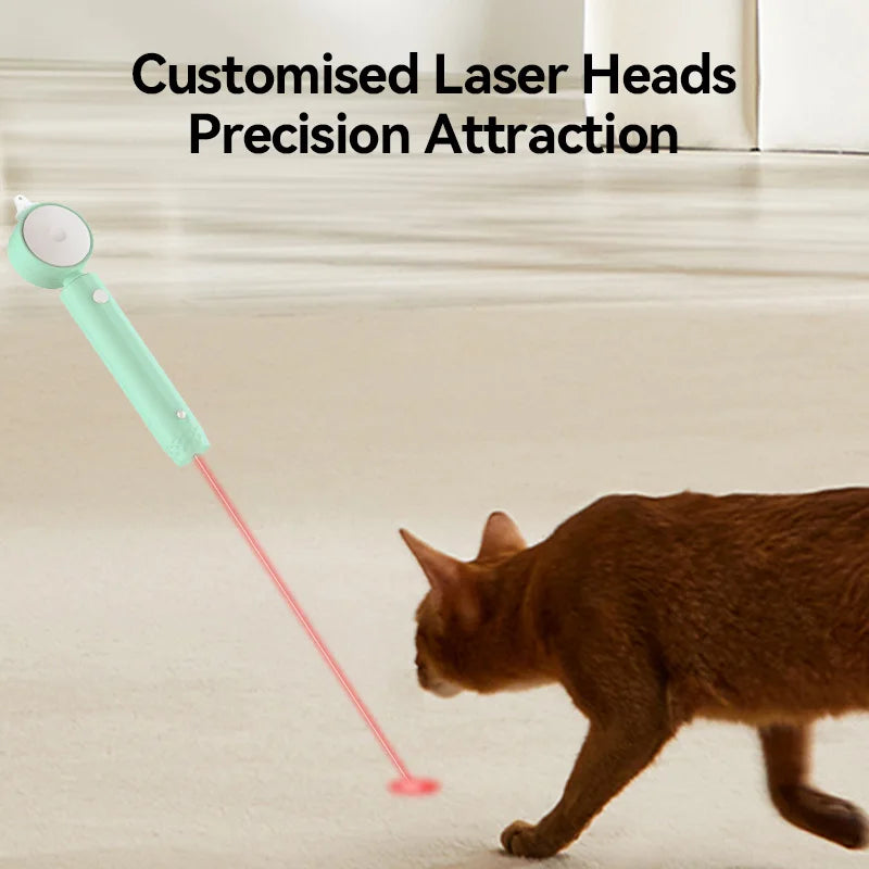 CowLost | cat-treats-rojeco-interactive-retractable-cat-laser-toy-with-feather-teaser |2