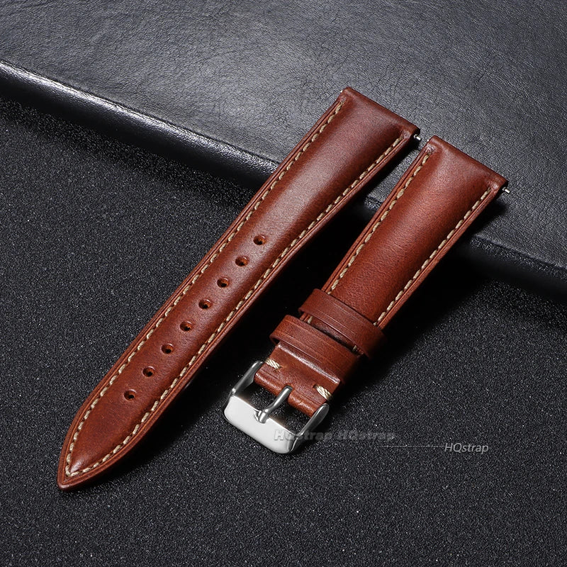 CowLost | product_id-calfskin-leather-quick-release-watch-band-with-silver-stainless-steel-buckle-18-22mm |11