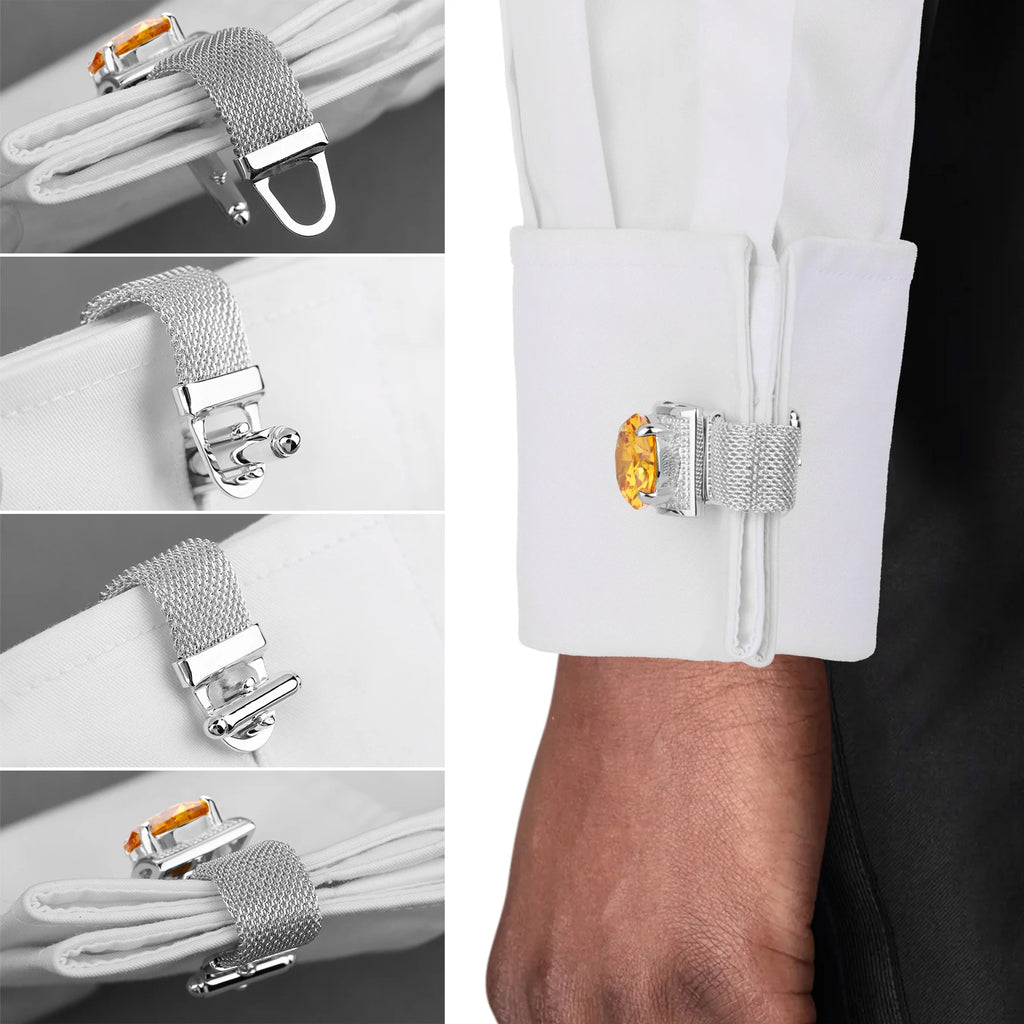 CowLost | clothing-accessories-hawson-mens-silver-birthstone-crystal-cufflinks-luxury |39