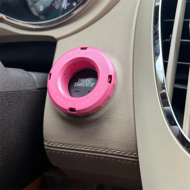 CowLost | vehicle-decor-product_id-motorcycle-ignition-key-decor-cover-rotary-push-start-button-sticker-car-interior |6