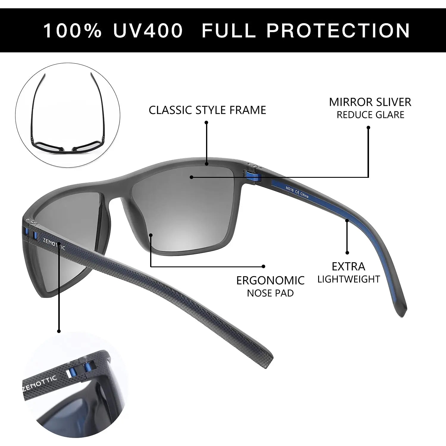 CowLost | zenottic-polarized-sunglasses-for-men-shades-lightweight-tr90-frame-uv400-protection |30