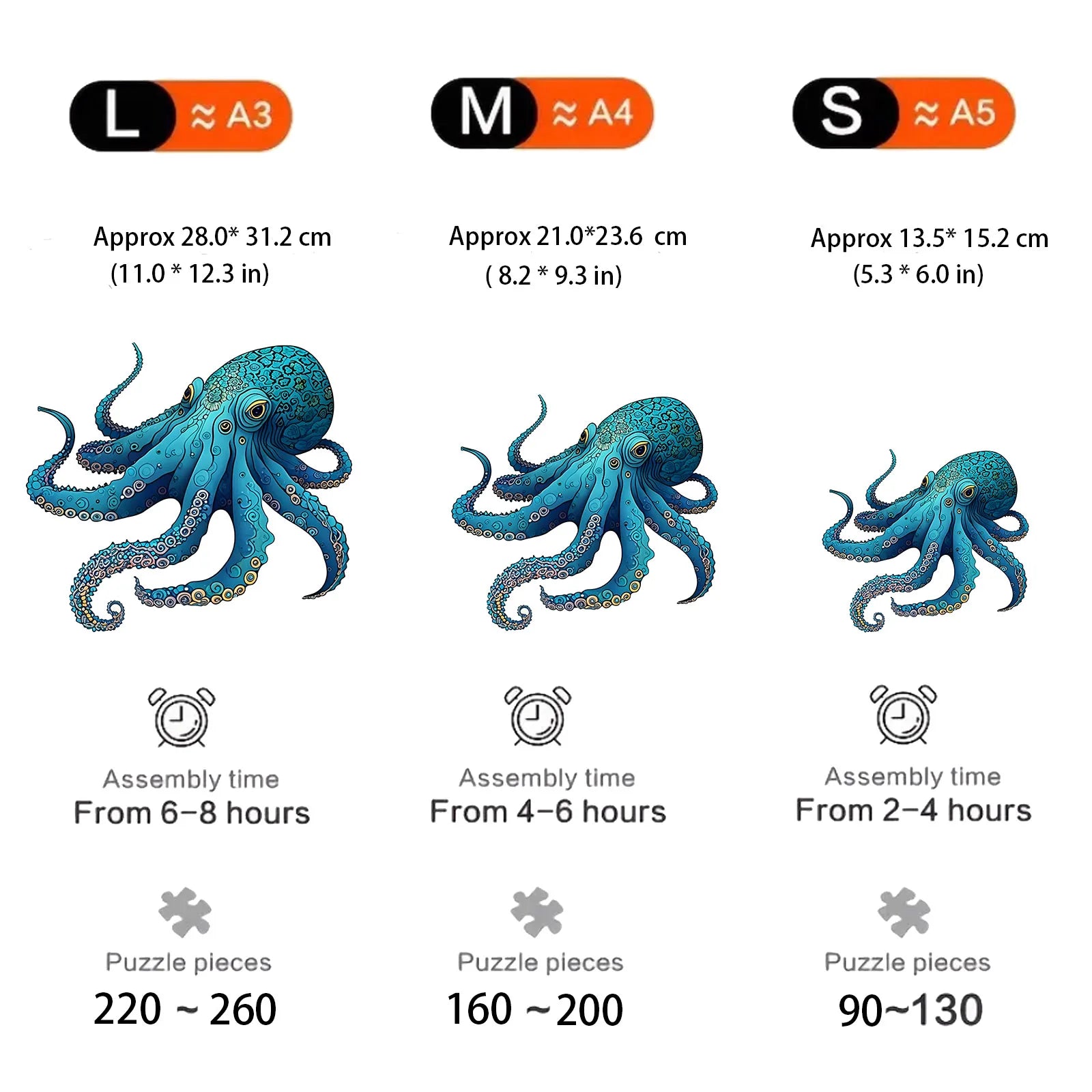 CowLost | product_id-octopus-3d-wooden-puzzle-toy-gift |2