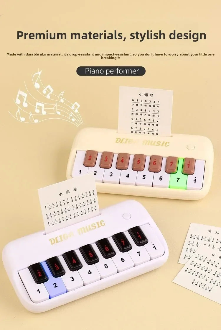 CowLost | product_id-portable-15-key-digital-mini-keyboard-educational-piano-toy-for-children-gift |8