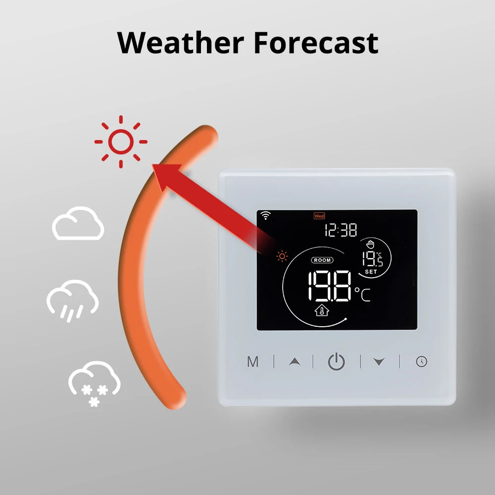 CowLost | seasonal-holiday-decorations-beok-zigbee-battery-powered-tuya-smart-thermostat-for-gas-boiler-daily-programmable-alexa-google-home-compatible |10