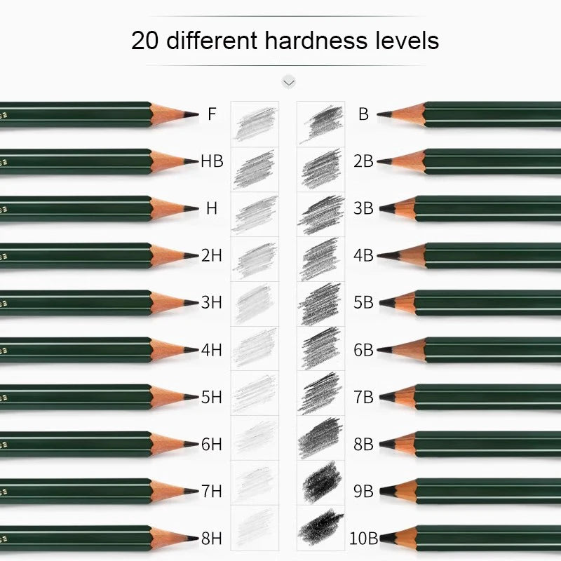 CowLost | product_id-uni-japanese-12pcs-9800-hb-14b-professional-sketch-pencil-set |4