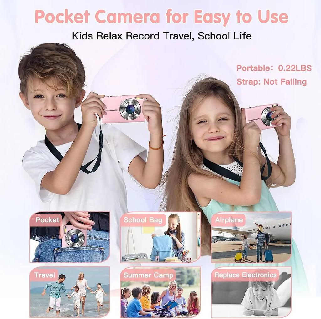 CowLost | camera-for-children-camcorder-with-16x-zoom |3