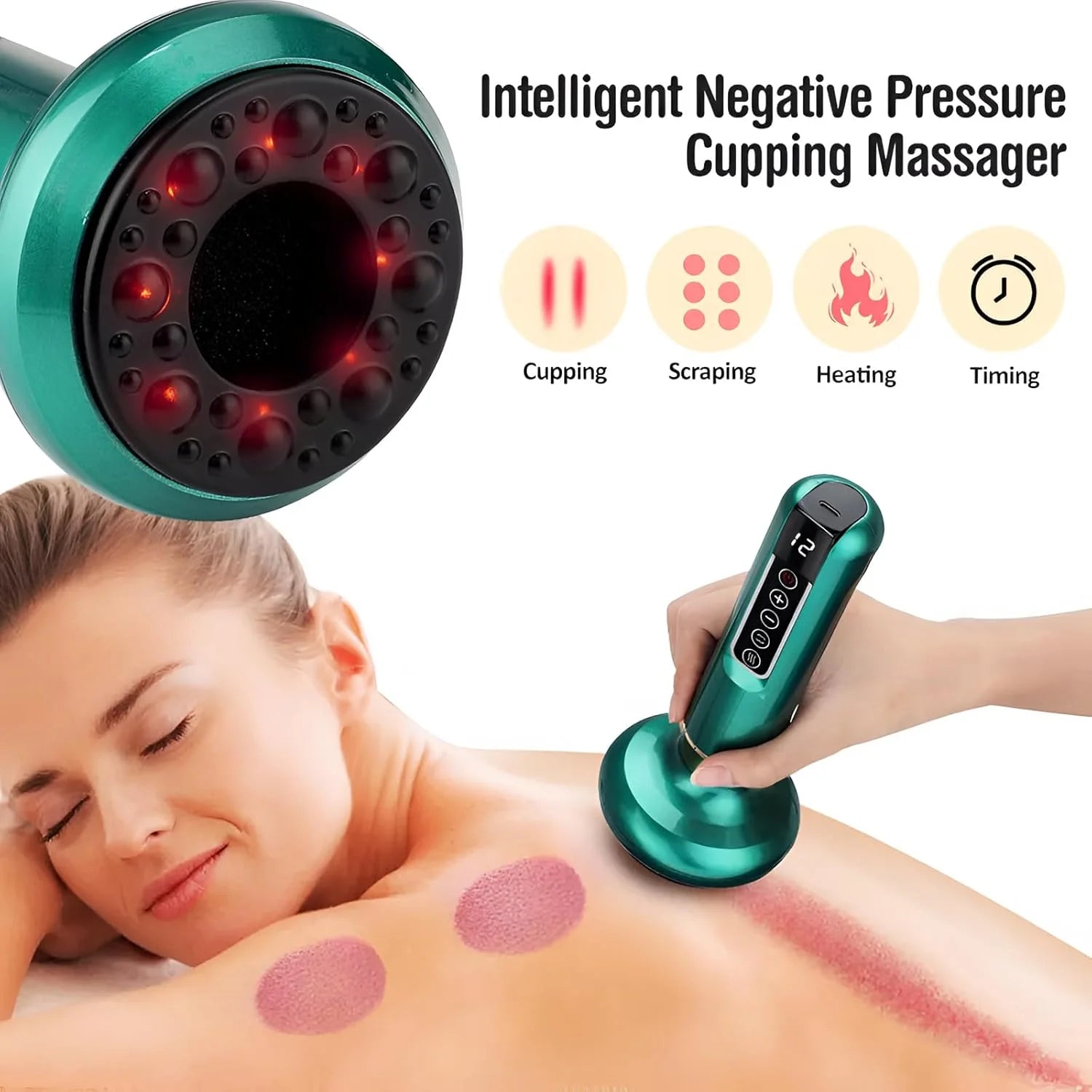12 Gear Intelligent Suction Medical Cupping Set