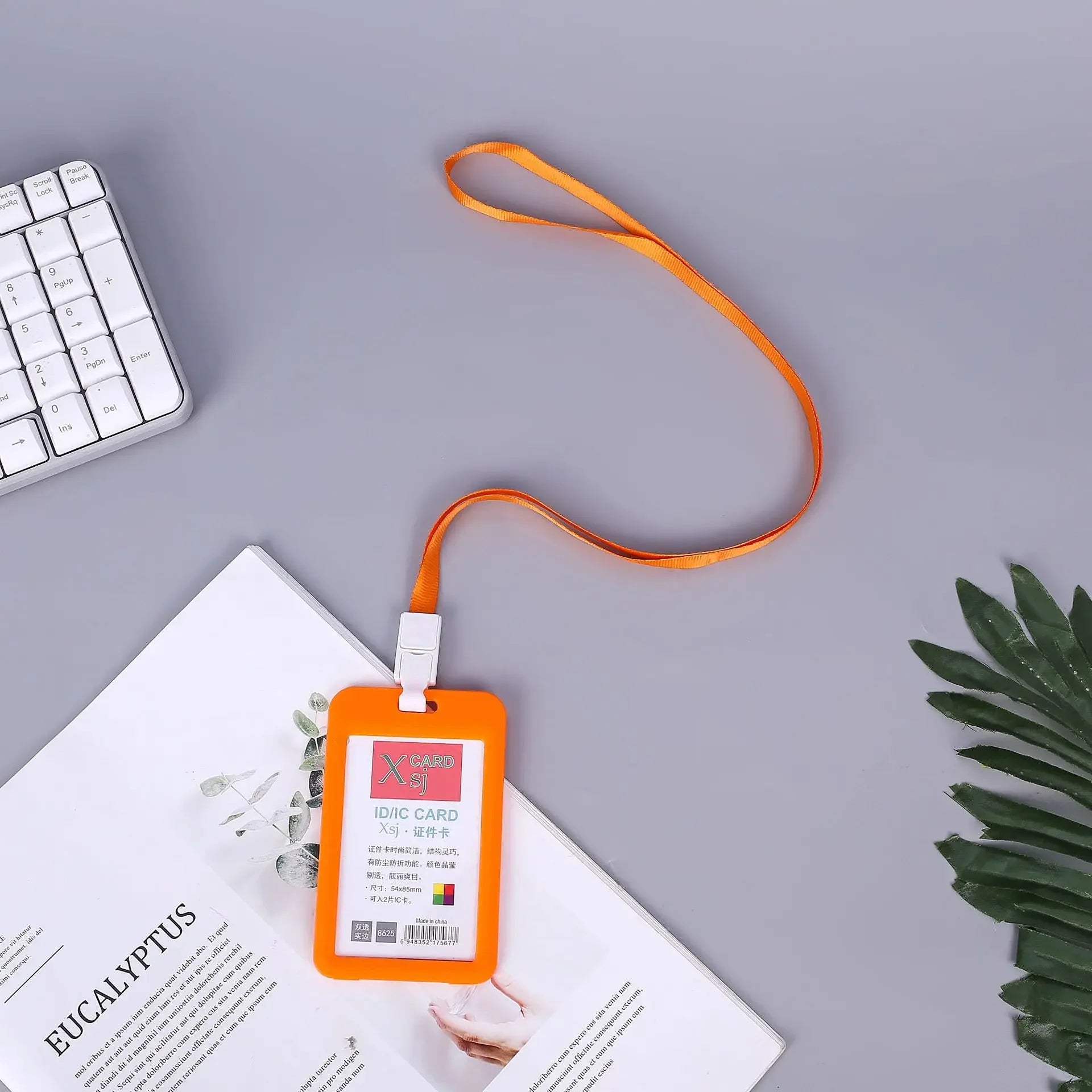 CowLost | uncategorized-plastic-work-card-holder-with-lanyard-rope |14