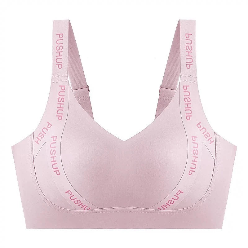 CowLost | product_id-large-size-wire-free-double-layer-pull-up-bra-with-soft-support-and-adjustable-straps |17
