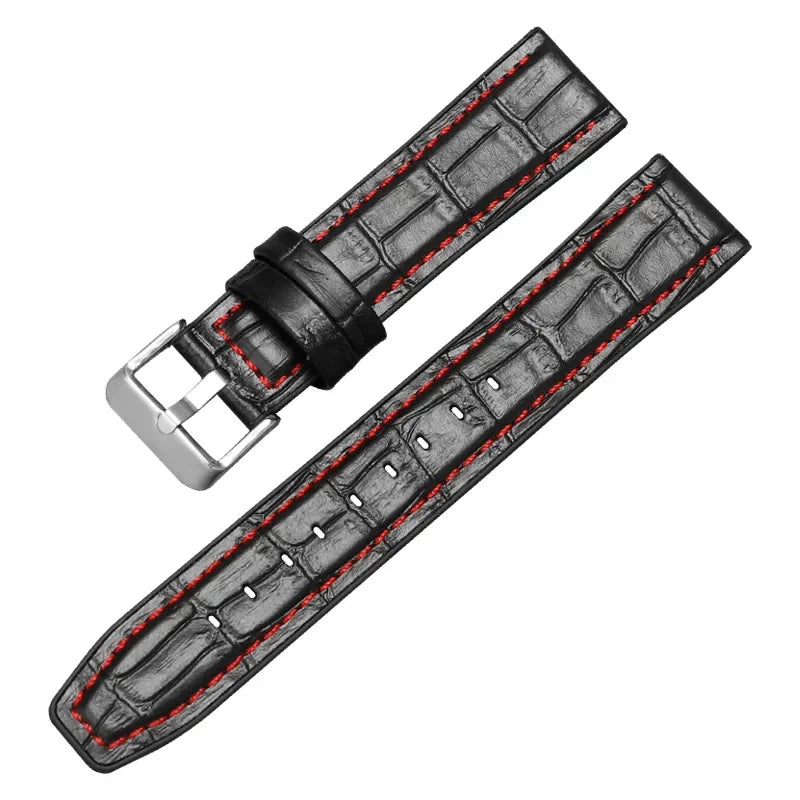 CowLost | product_id-waterproof-leather-watch-strap-for-rolex-seiko-with-slub-litchi-smooth-patterns |37