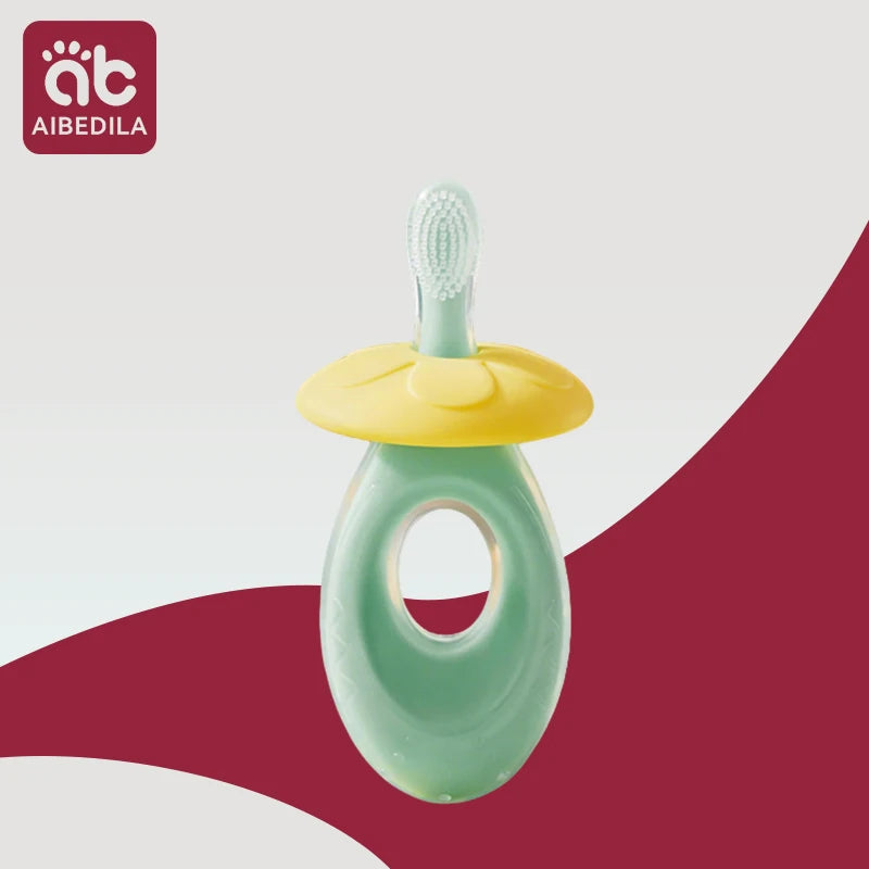 CowLost | childrens-bucket-soft-bristle-toothbrush-non-slip-handle |1