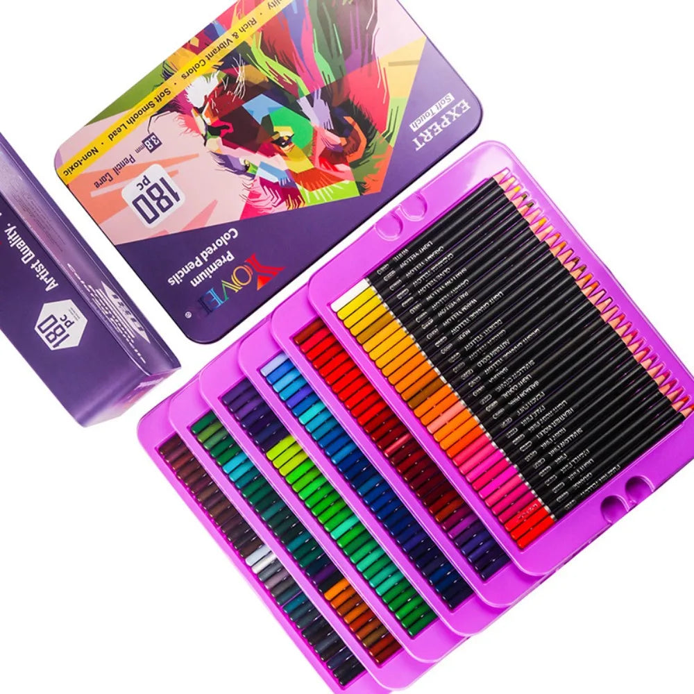 CowLost | art-pencils-product_id-kalour-oil-colored-pencils-set-50-300-pcs-professional-drawing-art-supplies |40