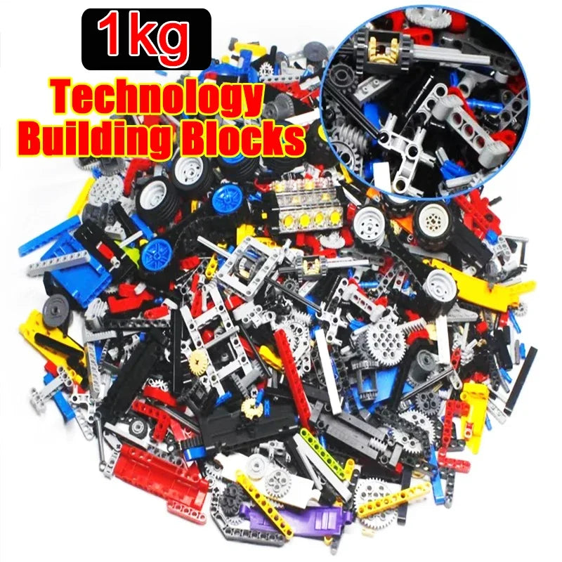 CowLost | product_id-1kg-technical-connector-studded-beam-building-blocks-accessories |3