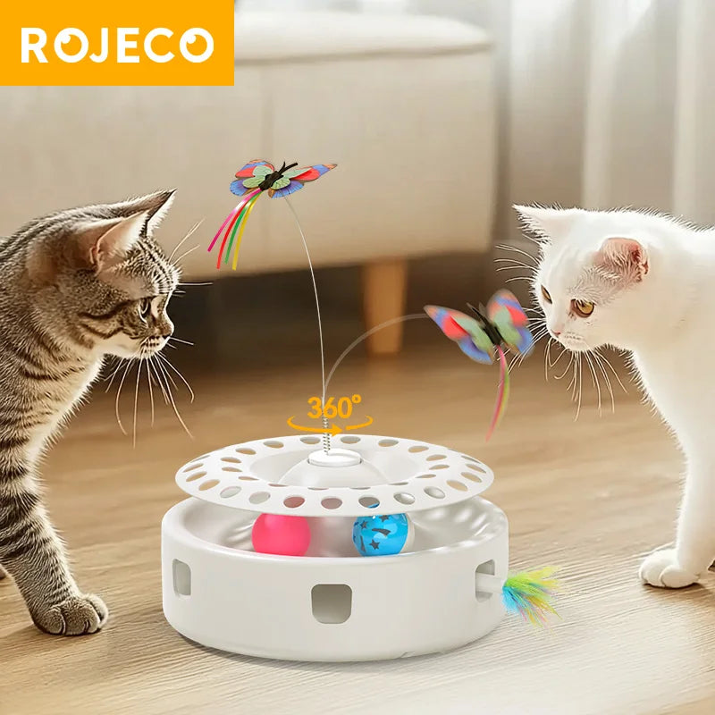 CowLost | cat-treats-rojeco-automatic-smart-cat-toy-3-in-1-interactive-set |1