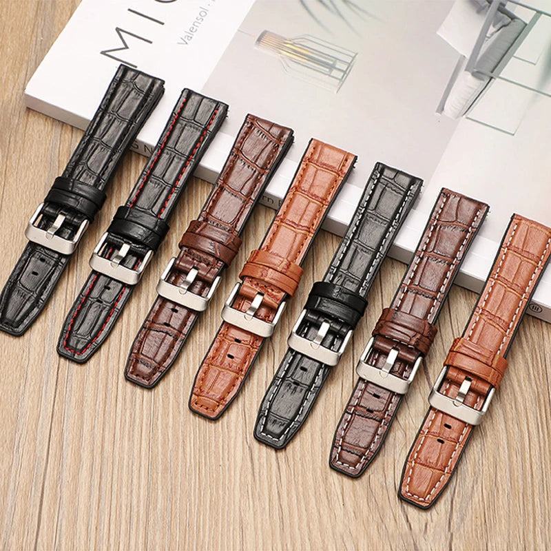 CowLost | product_id-waterproof-leather-watch-strap-for-rolex-seiko-with-slub-litchi-smooth-patterns |14