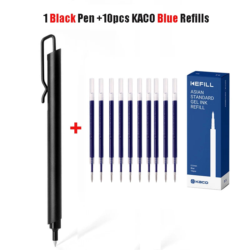 CowLost | product_id-kaco-klip-0-5mm-black-gel-pen-with-clip-for-office-and-school-use |25