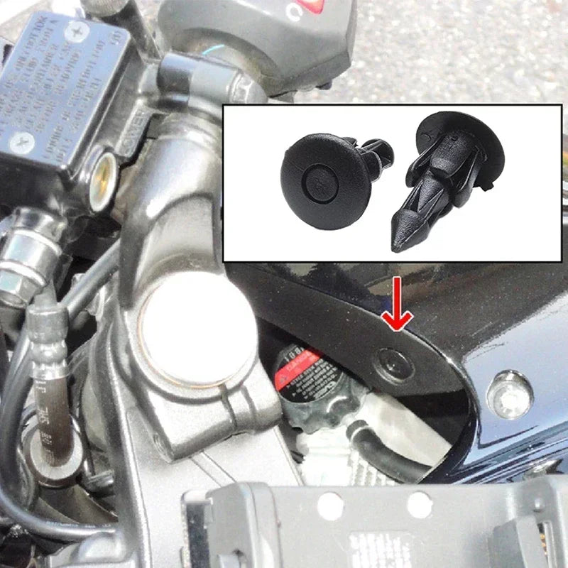 CowLost | product_id-6mm-black-rivet-fairing-trim-panel-fastener-clips-10-20-30pcs-for-honda-suzuki-kawasaki-motorcycles |6