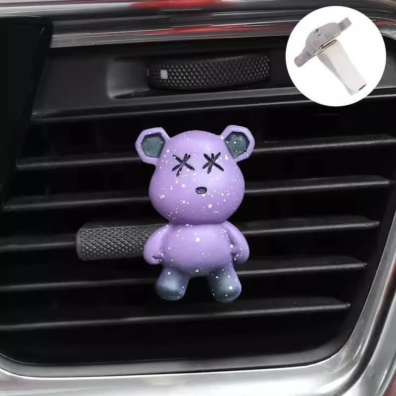 CowLost | product_id-bear-car-air-freshener-vent-clip-ocean-scent-aromatherapy-decoration |15