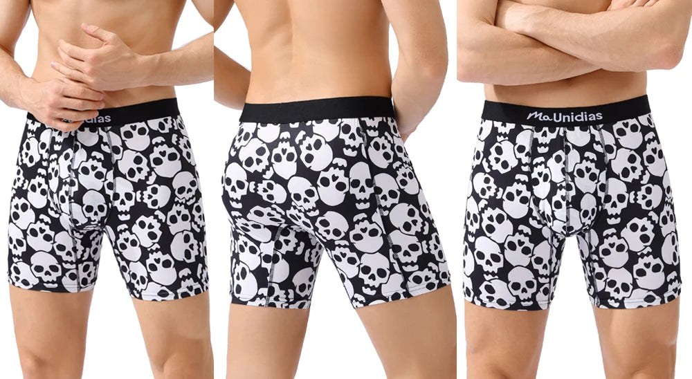 CowLost | 5-pcs-medium-long-mens-panties-shorts |10