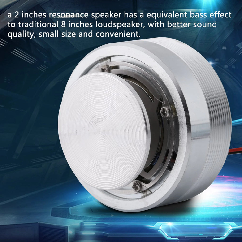 CowLost | 1pcs-25w-50mm-2inch-all-frequency-resonance-speaker-round-vibration-speaker-vibration-strong-bass-louderspeaker |3