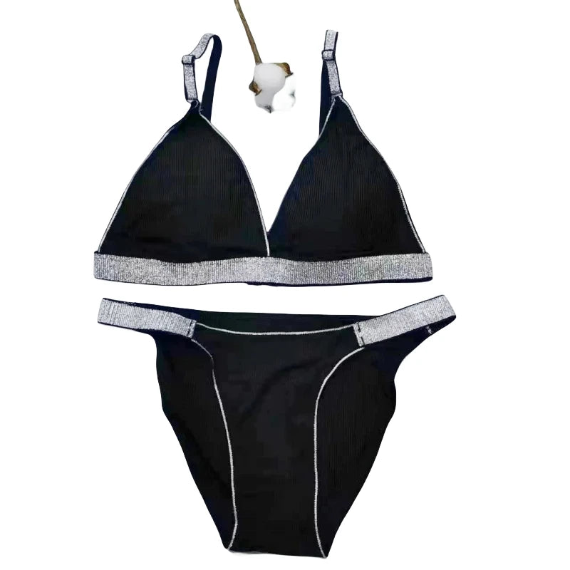 CowLost | product_id-women-s-push-up-padded-non-wire-bra-low-waist-briefs-set-solid-color |3