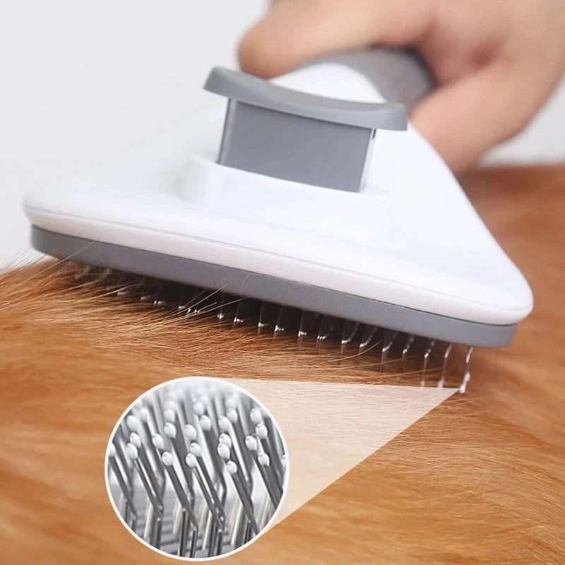 CowLost | tools-pet-hair-removal-comb-for-cats-and-dogs-stainless-steel-grooming-brush |5
