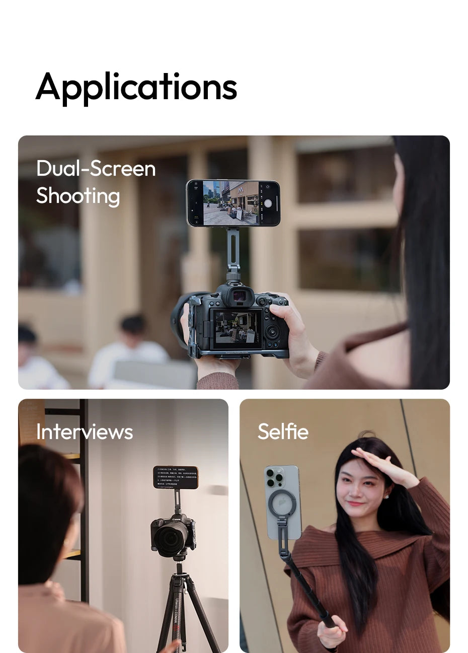 CowLost | double-side-magnetic-phone-mount-for-camera-tripod-for-iphone-16-15-14-13 |19