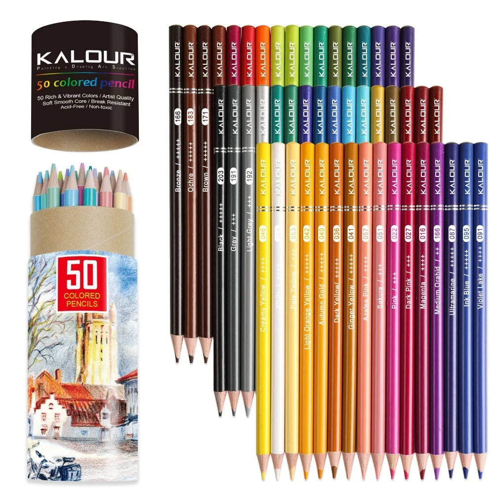 CowLost | art-pencils-product_id-kalour-oil-colored-pencils-set-50-300-pcs-professional-drawing-art-supplies |133