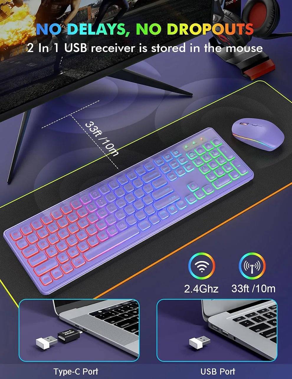 CowLost | product_id-jomaac-wireless-backlit-rechargeable-full-size-keyboard-mouse-combo-2-4ghz |11