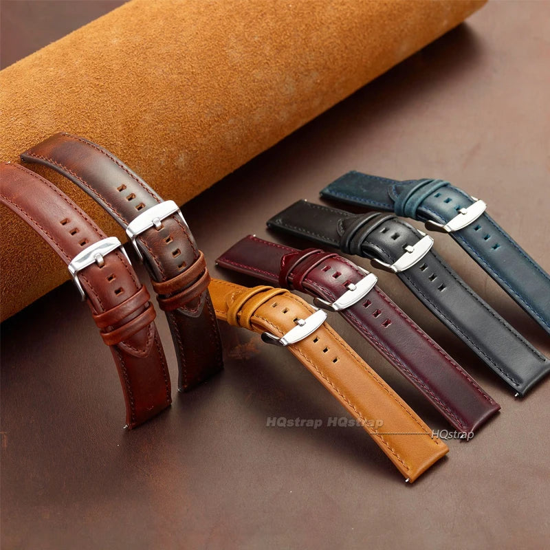 CowLost | bracelets-product_id-handmade-genuine-leather-quick-release-watch-strap-18-26mm-vintage-soft-bracelet |4
