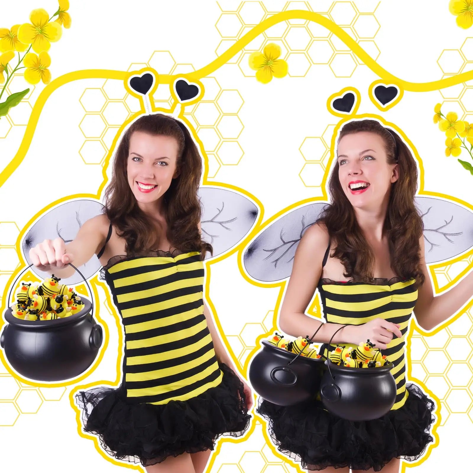CowLost | product_id-bee-rubber-duck-toy-floating-bath-gift-for-birthday-party-and-classroom-reward |3