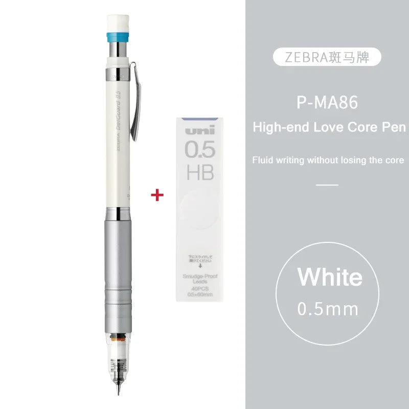 CowLost | product_id-zebra-delguard-ma86-0-5mm-mechanical-pencil-with-metal-grip-and-break-resistant-lead |33