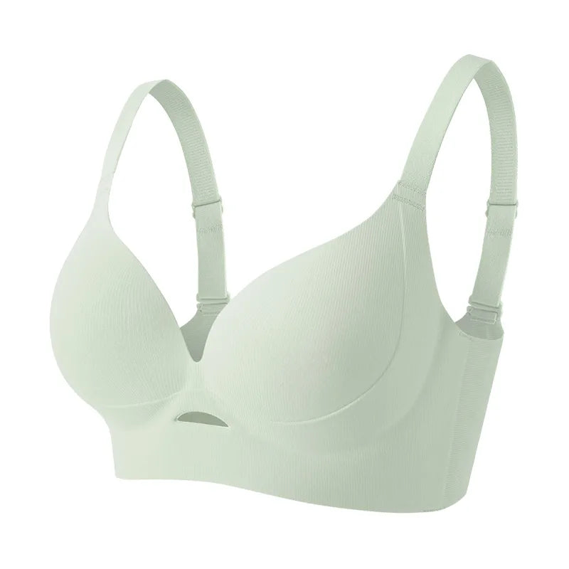 CowLost | product_id-fallsweet-plus-size-wireless-seamless-push-up-bra-with-thin-hollow-out-cups |14