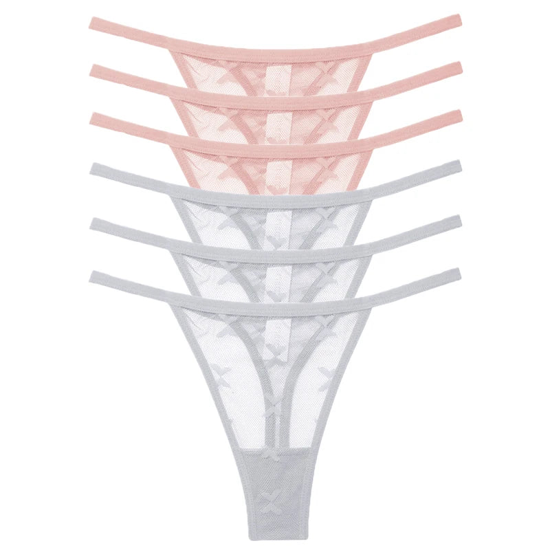 CowLost | activewear-pants-6pcs-women-transparent-mesh-thong-panties-g-string |31