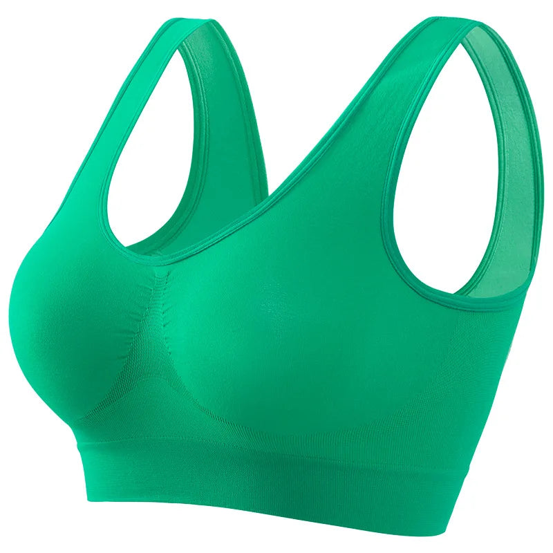 CowLost | product_id-women-seamless-wireless-push-up-breathable-sports-bra-crop-top-s-5xl |1