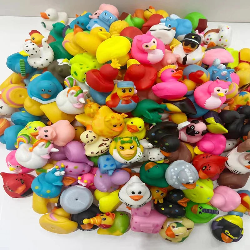 CowLost | product_id-6-12-24-pc-rubber-duck-assortment-car-and-bath-toys-party-favors |1
