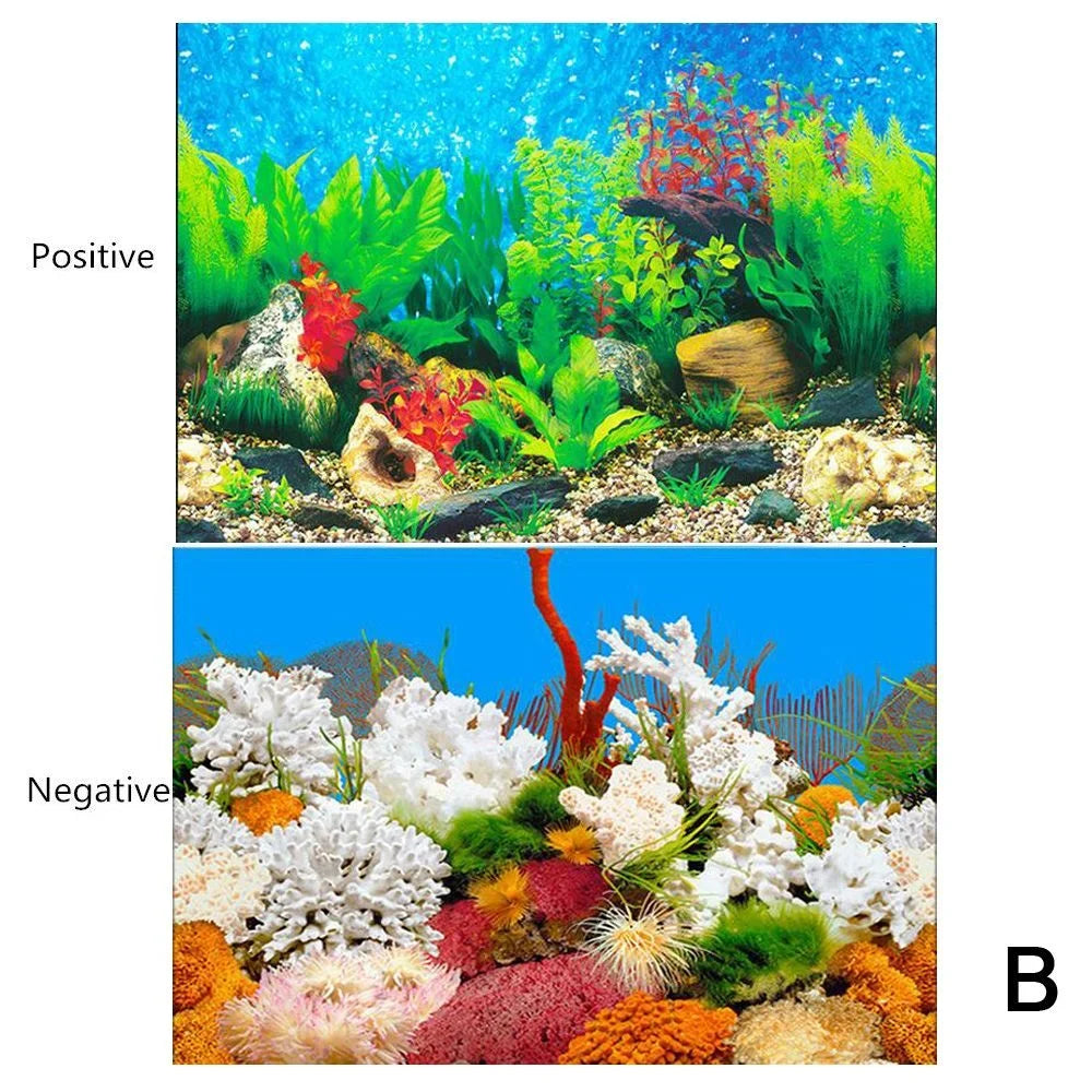 CowLost | seasonal-holiday-decorations-3d-aquarium-background-sticker-poster-for-fish-tank-decoration |15