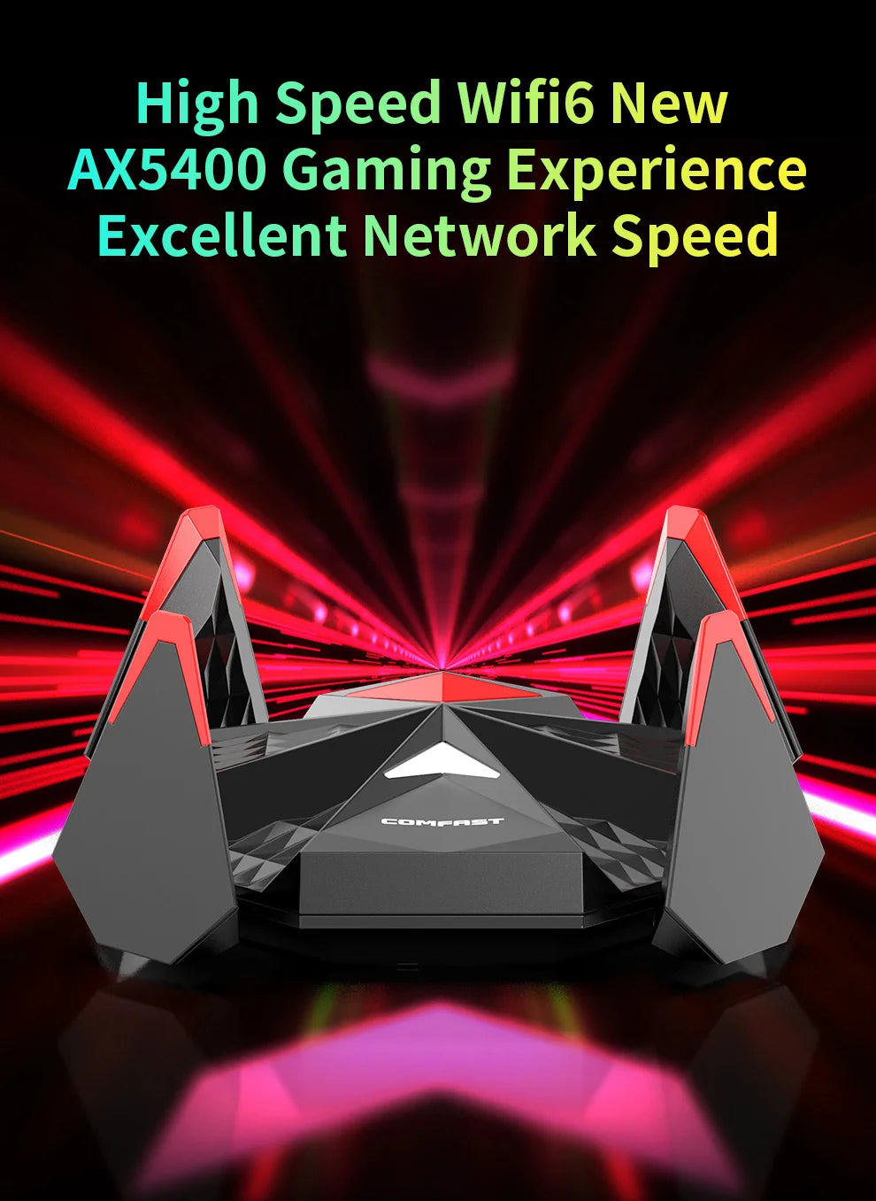 CowLost | comfast-usb-wifi-6-adapter-2-4g-5g-6g-5374mbps-usb3-0-wireless-adaptador |9