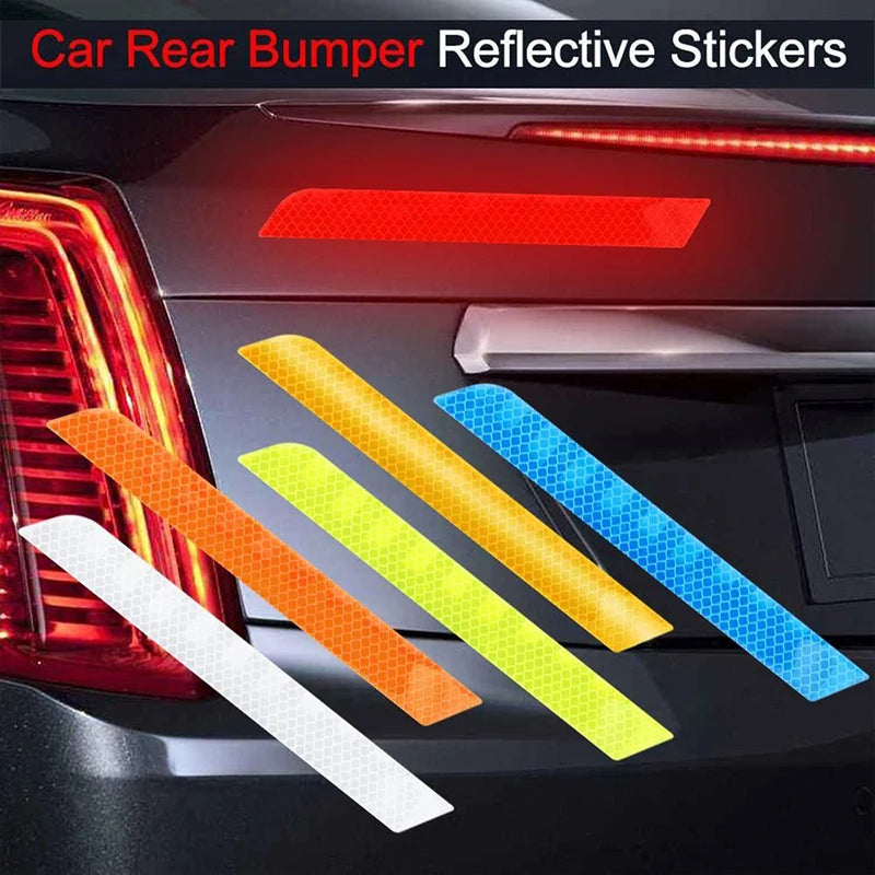 CowLost | product_id-2pcs-reflective-car-rear-bumper-safety-strip-stickers |3