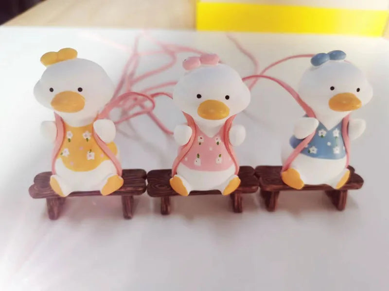 CowLost | product_id-gypsum-bowknot-duck-pendant-car-rearview-mirror-swing-gift |20