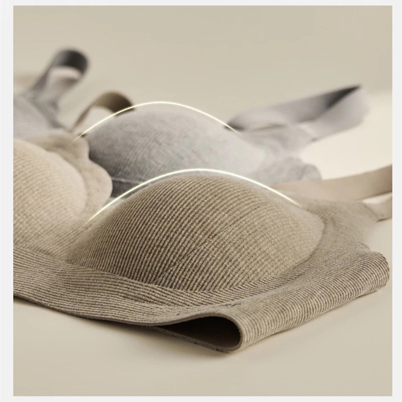 CowLost | new-lifting-underwear-womens-one-piece-fixed-cup-without-marks-and-gathering-without-steel-rings-and-anti-sagging-bra |4
