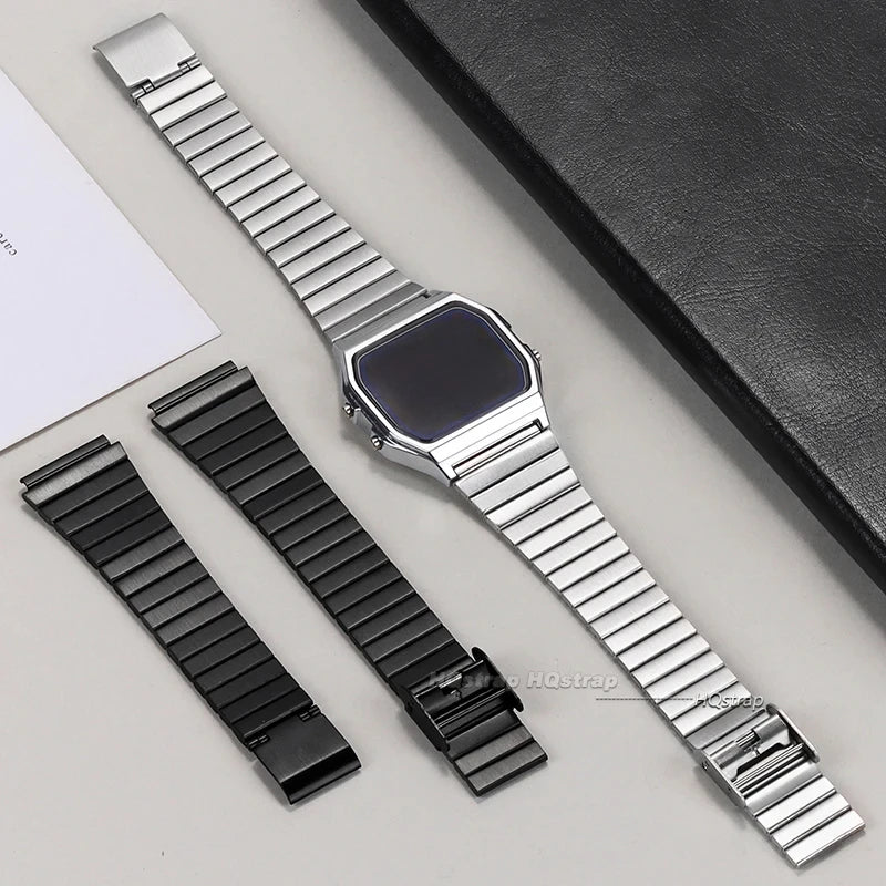 CowLost | product_id-18mm-stainless-steel-vintage-bracelet-watchband-for-casio-f84-f105-f108-a158-a168-ae1200-ae1300-sgw400-f91w |2